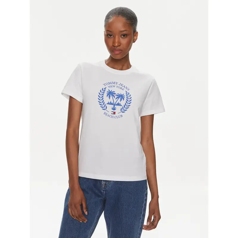 Tommy Jeans T-shirt Bianco 3203884