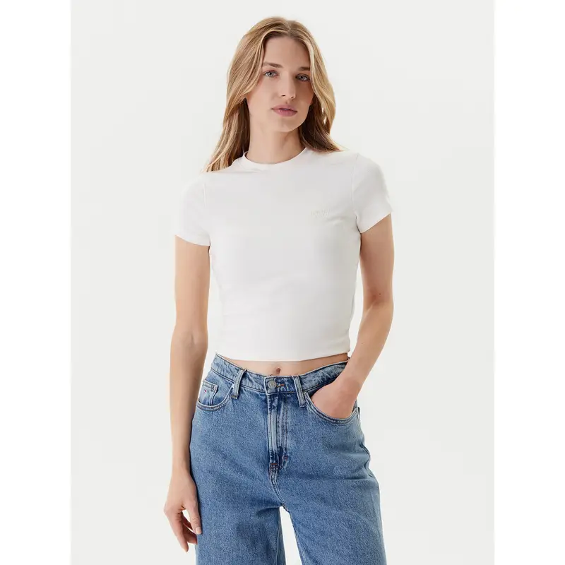 Tommy Jeans T-shirt Beige 3221869