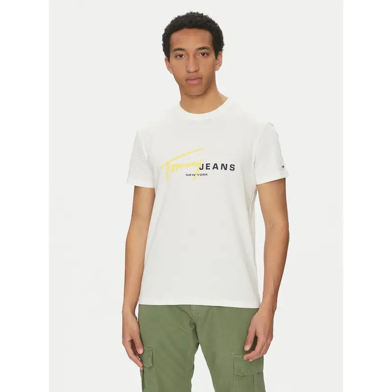 Tommy Jeans T-shirt Bianco 3212585