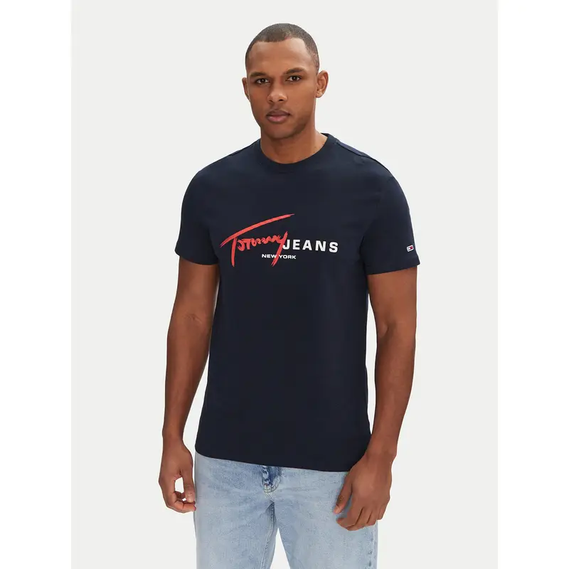 Tommy Jeans T-shirt Blu 3212584