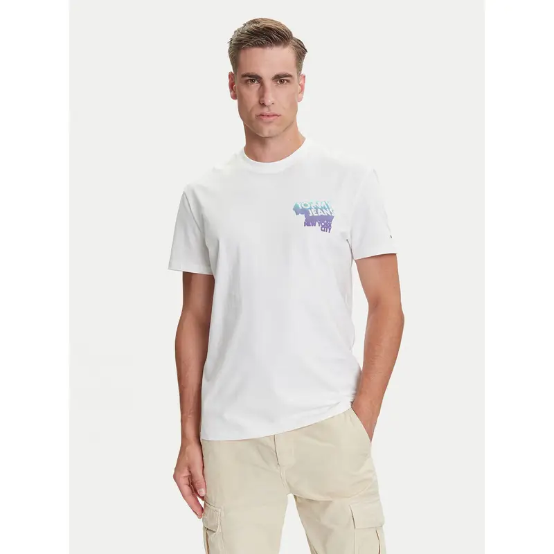 Tommy Jeans T-shirt Bianco 3979434