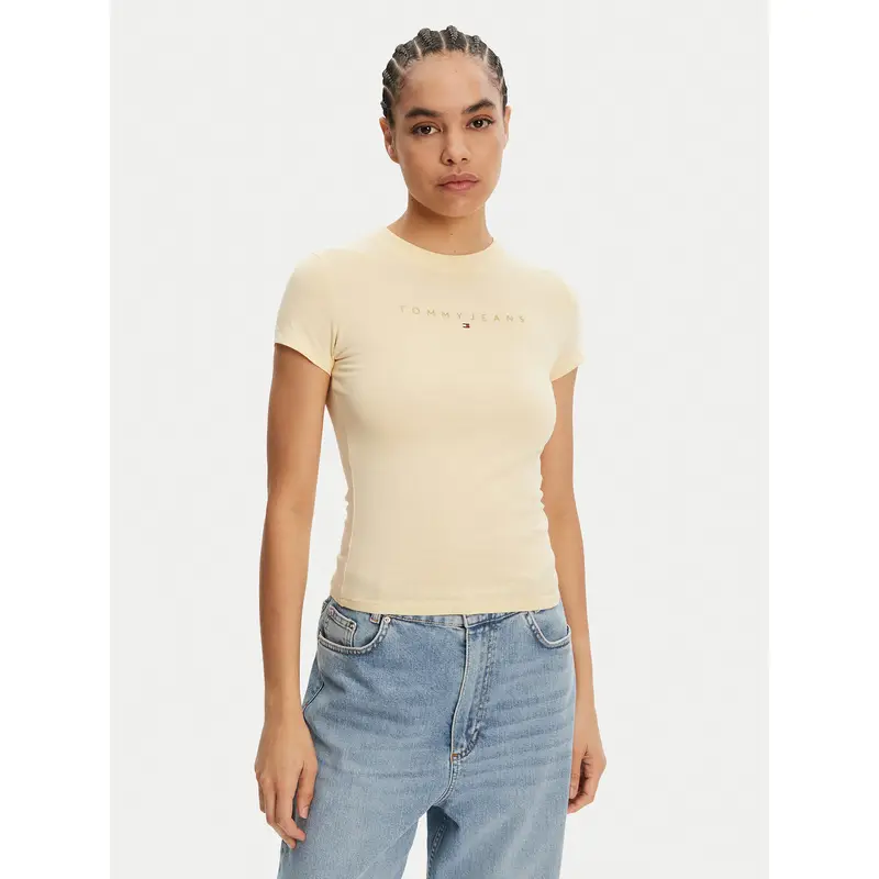 Tommy Jeans T-shirt Giallo 3212146