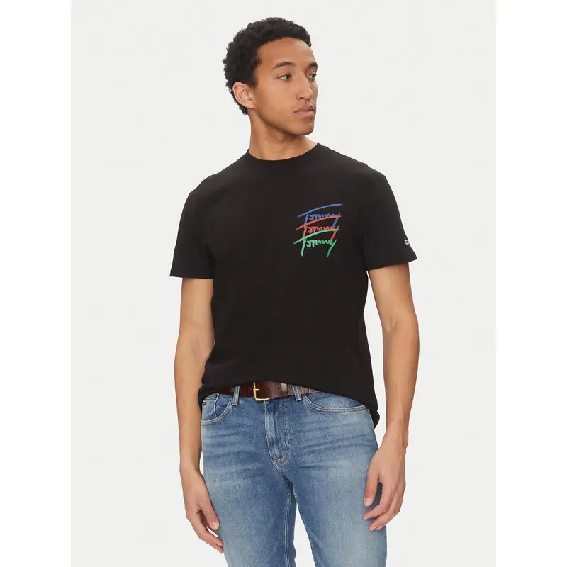 Tommy Jeans T-shirt Nero 3212715