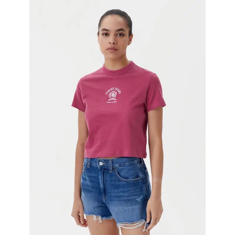 Tommy Jeans T-shirt Rosa 3212217