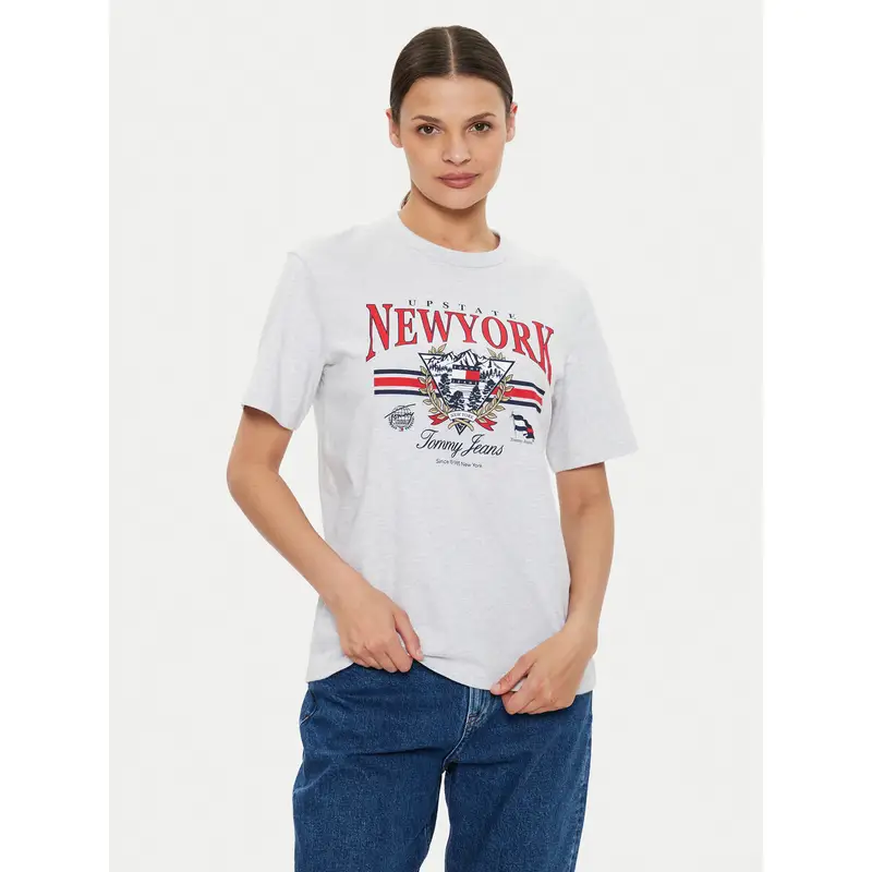 Tommy Jeans T-shirt Grigio 3205391