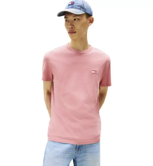 Tommy Jeans T-shirt Uomo Rosa 2484102
