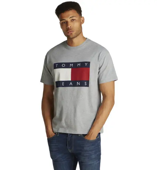 TJM Melange Big Flag M - T-shirt - uomo Grey