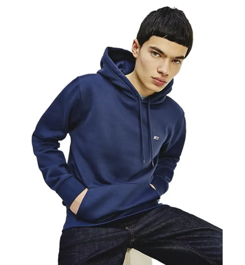 Tjm Regular c/capp - felpa con cappuccio - uomo Blue