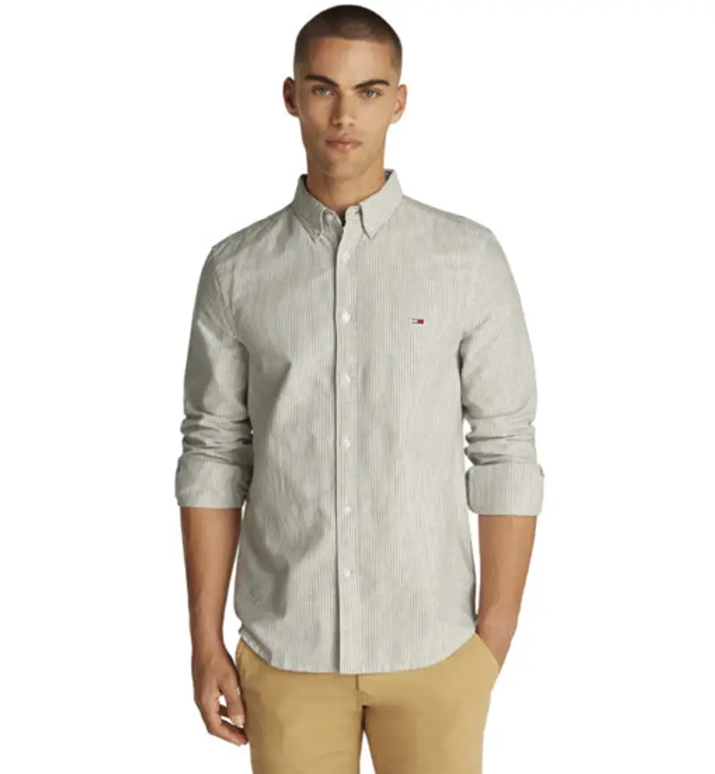 Tommy Jeans Oxford Uomo Blu 2409651