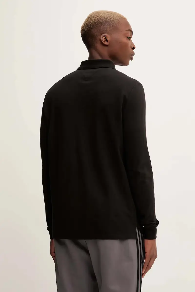 top a maniche lunghe in cotone colore nero DM0DM20232 miniatura 3