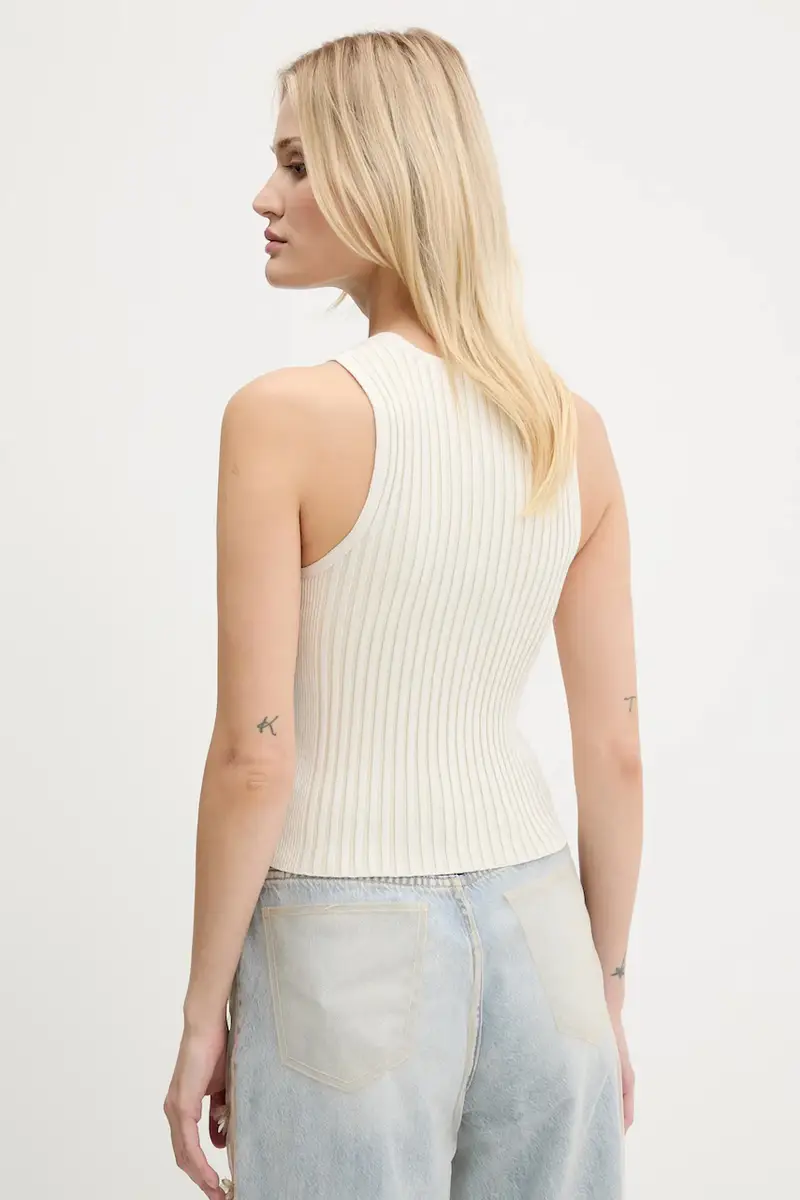 top colore beige DW0DW20975 miniatura 3