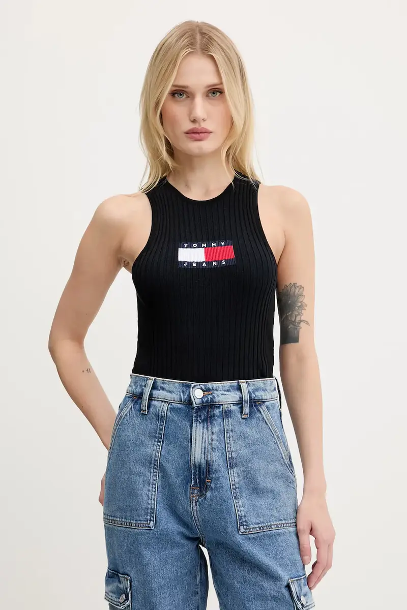 top colore nero DW0DW20975