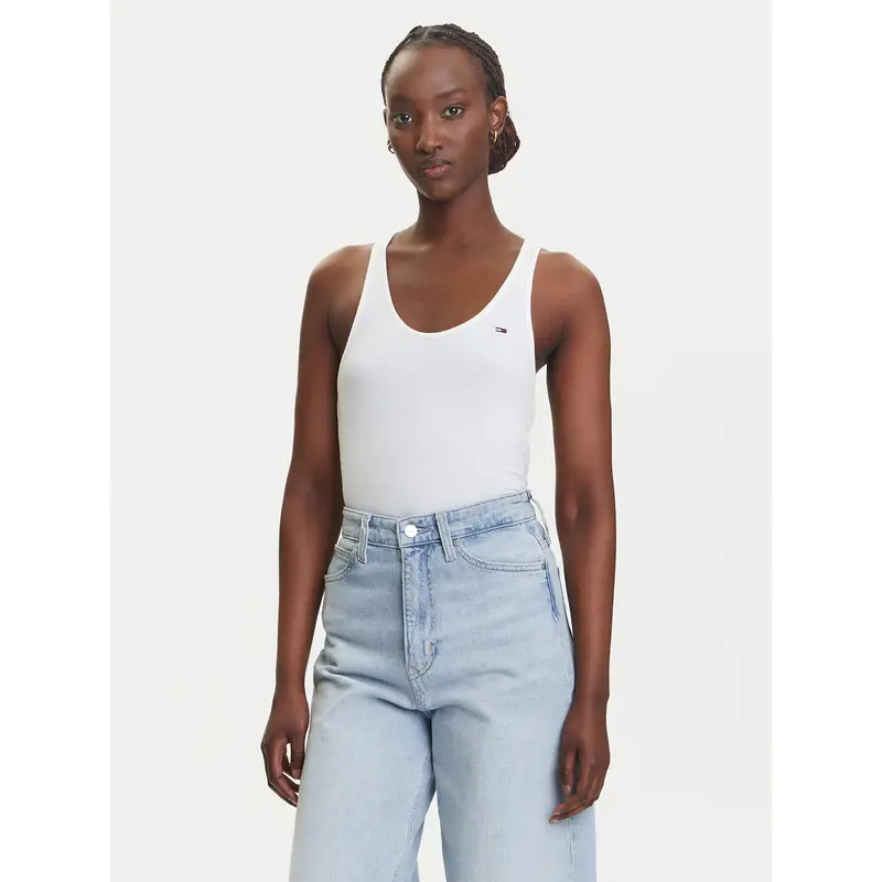 Tommy Jeans Top Bianco 3221877