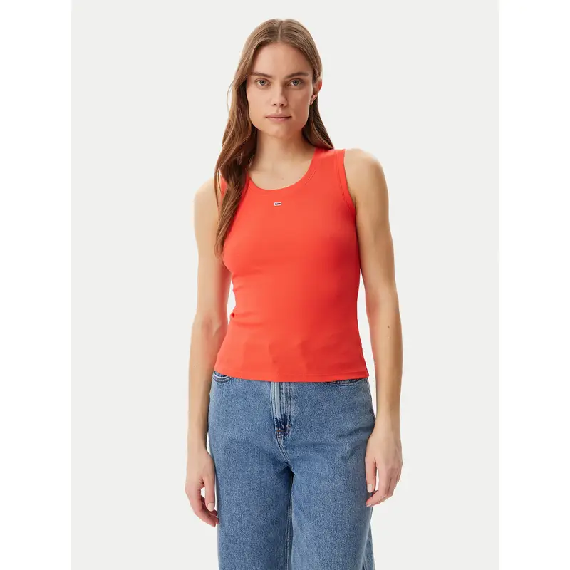 Tommy Jeans Top Arancione 3212221