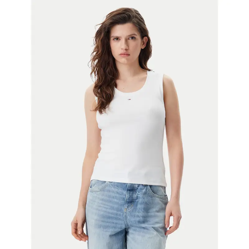 Tommy Jeans Top Bianco 3212223