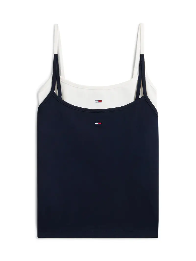 Top ESSENTIAL navy / bianco