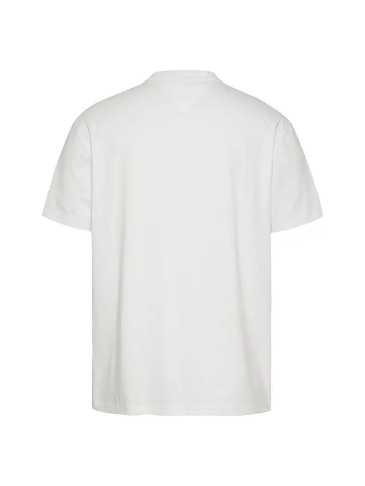 tshirt bianca uomo logo lettering miniatura 2