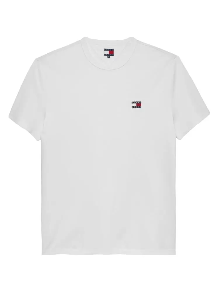 tshirt bianca uomo mini logo