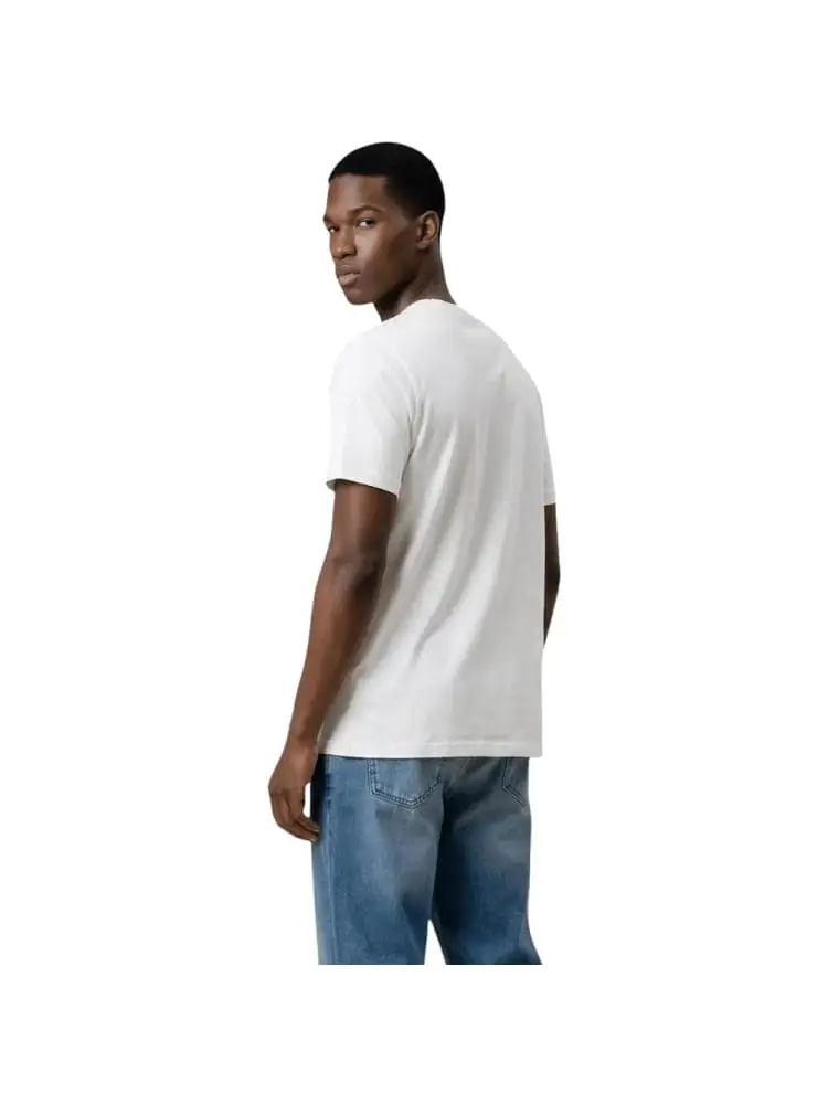 tshirt bianca uomo mini logo miniatura 2