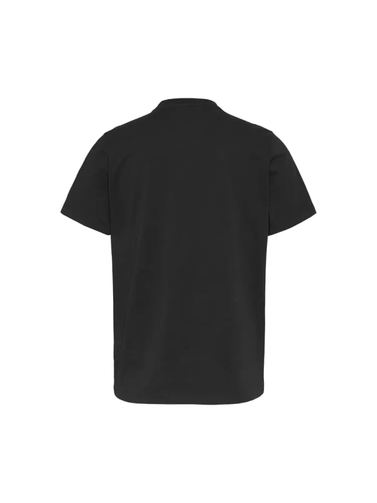 tshirt nera uomo mini logo miniatura 2