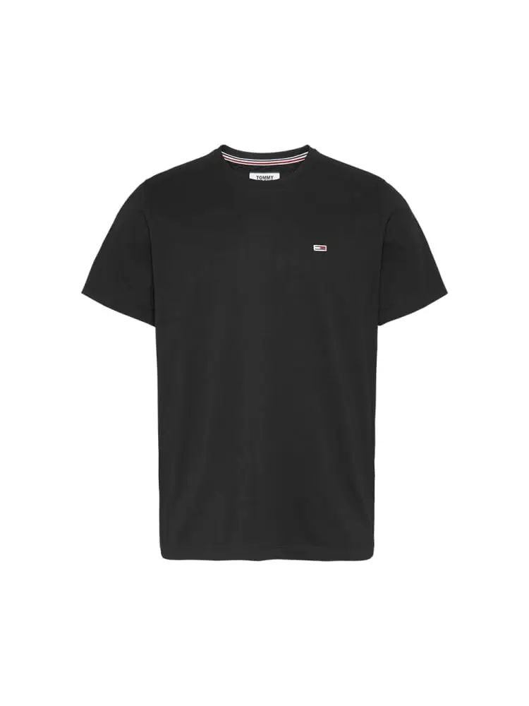 tshirt nera uomo mini logo
