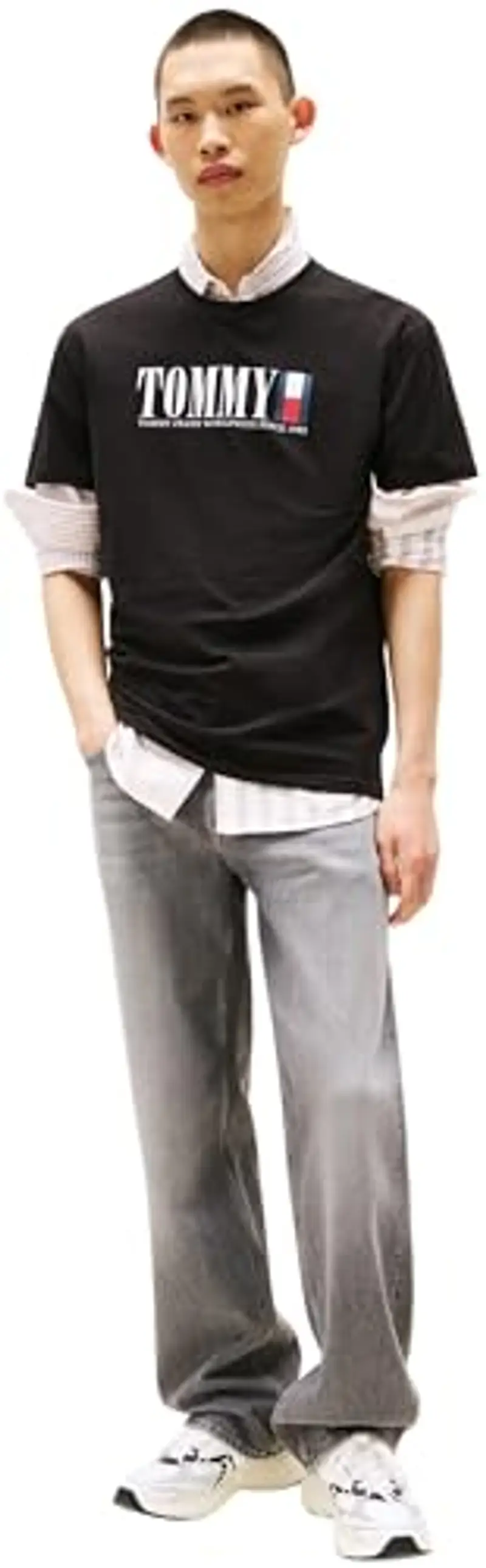 Tommy Jeans Jeans Uomo Nero 2290656 miniatura 3