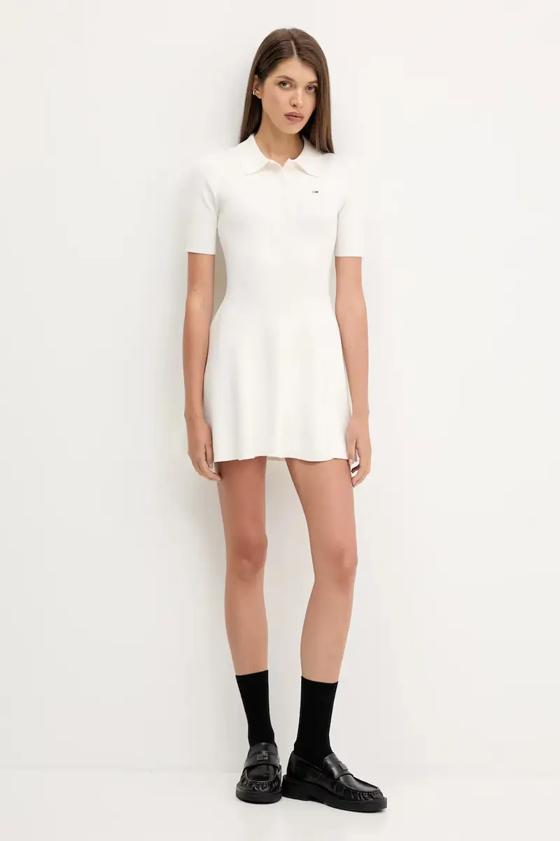 vestito colore beige DW0DW21471 miniatura 2