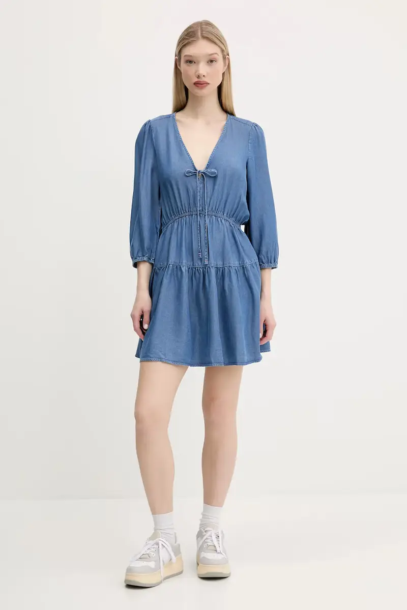 vestito colore blu DW0DW20612 miniatura 2