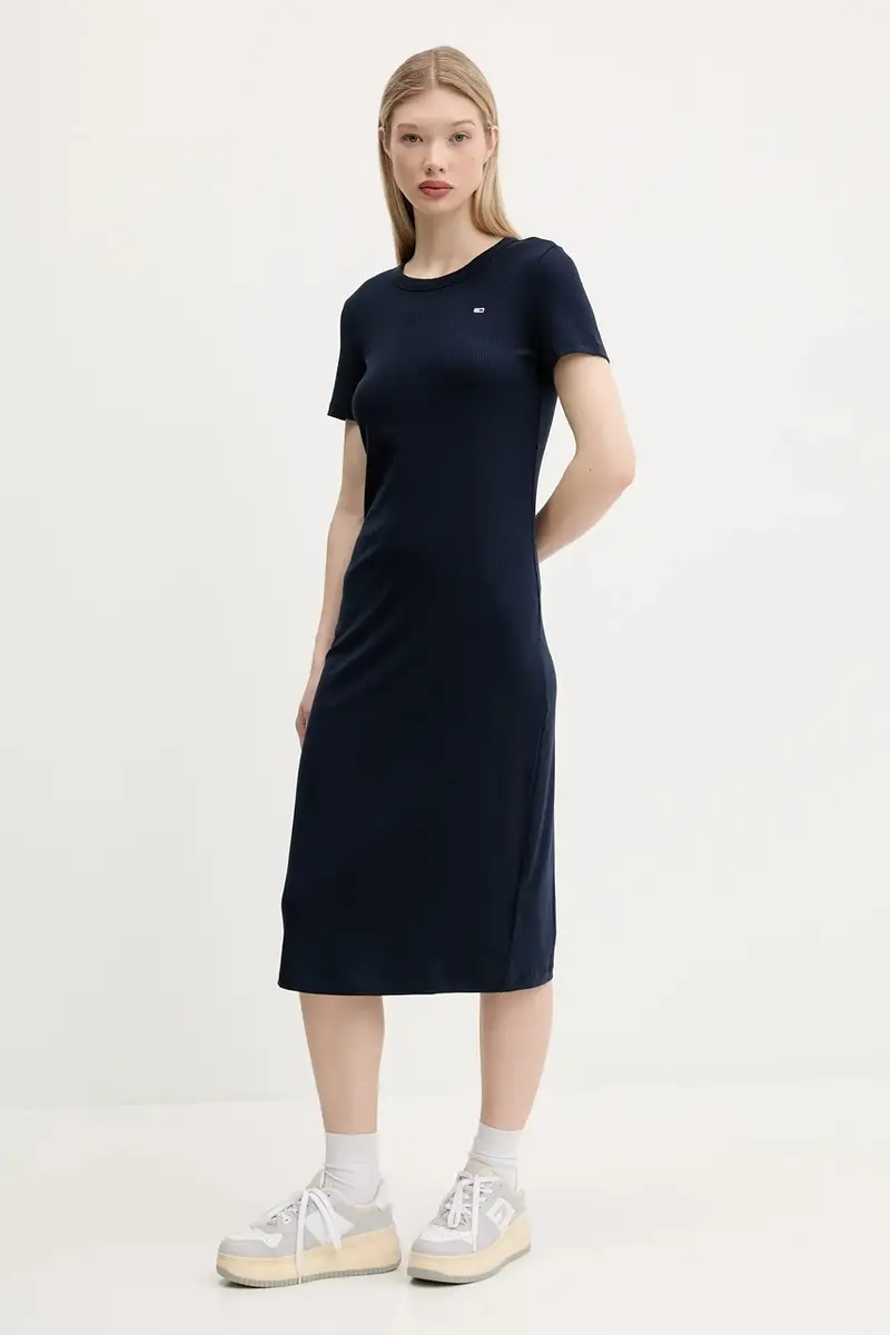 vestito colore blu navy DW0DW19721 miniatura 2