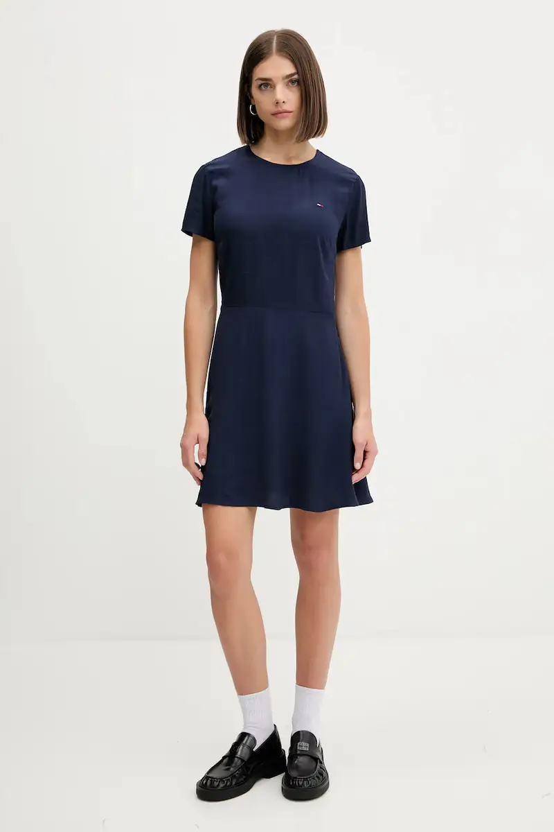 vestito colore blu navy DW0DW21120 miniatura 2