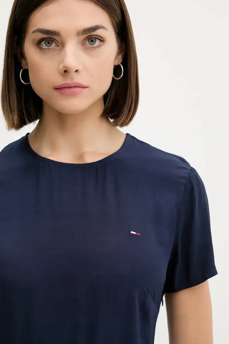 vestito colore blu navy DW0DW21120 miniatura 4