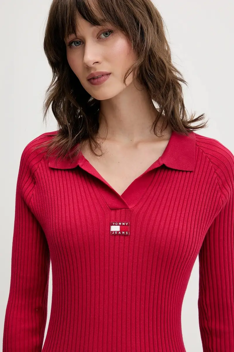 vestito colore granata DW0DW22183 Rosa miniatura 4