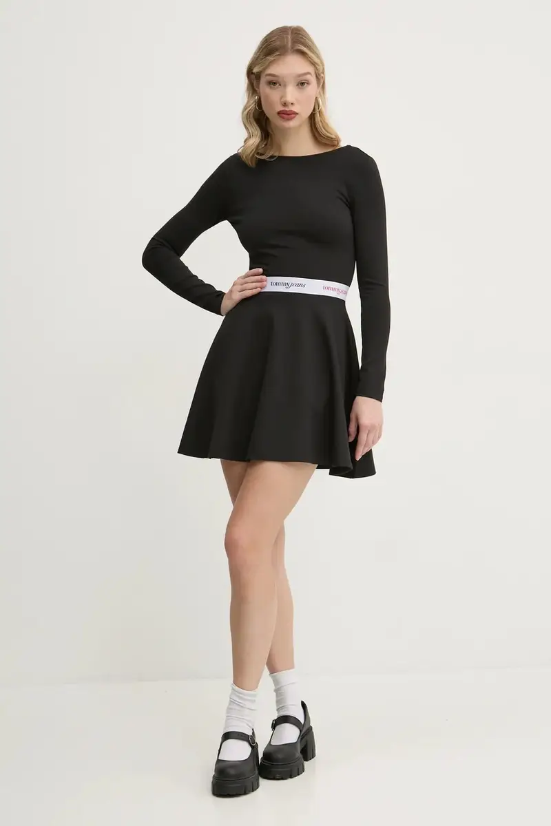 vestito colore nero DW0DW19465 miniatura 2