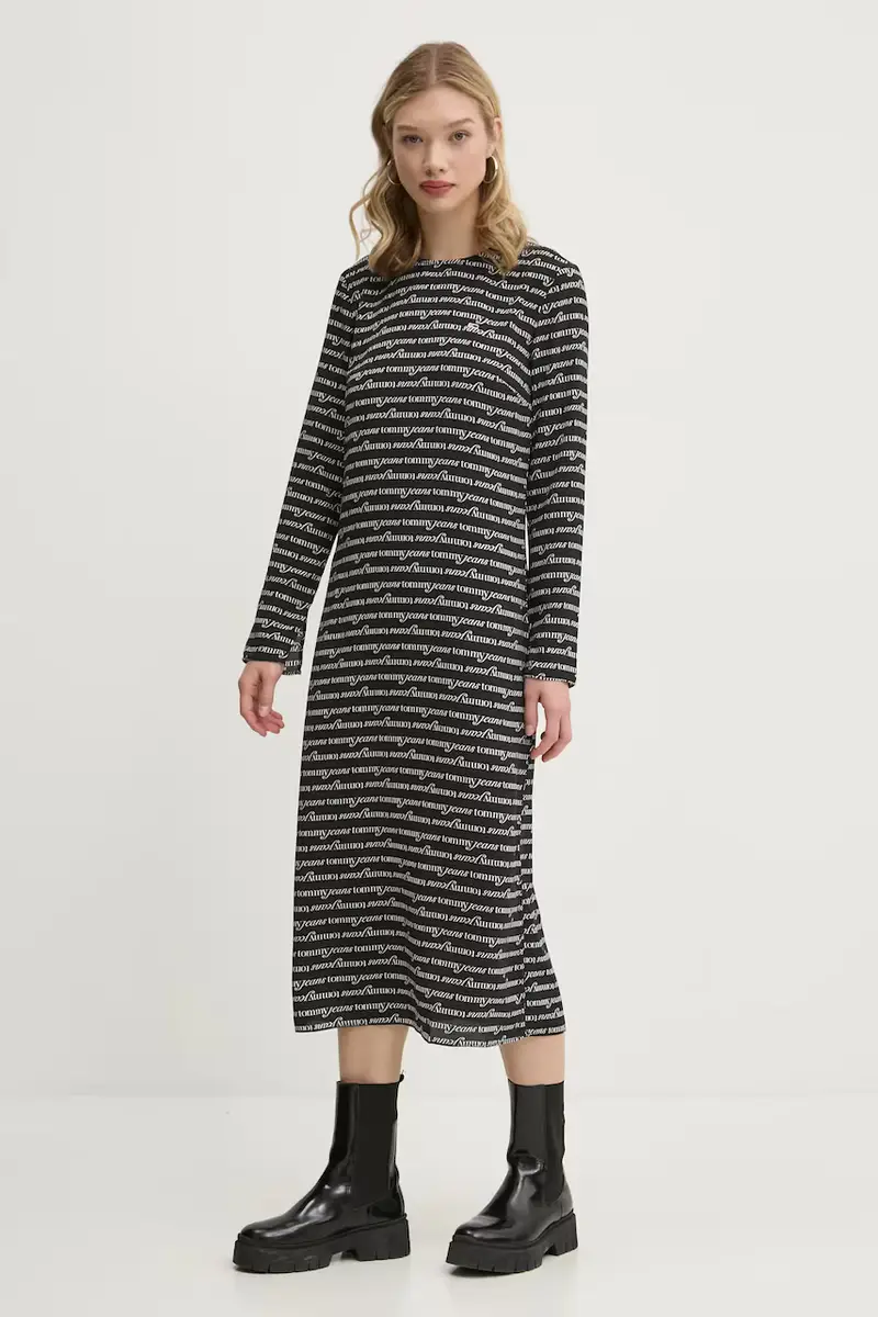 vestito colore nero DW0DW20456