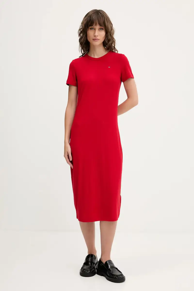 vestito colore rosso DW0DW19721 miniatura 2