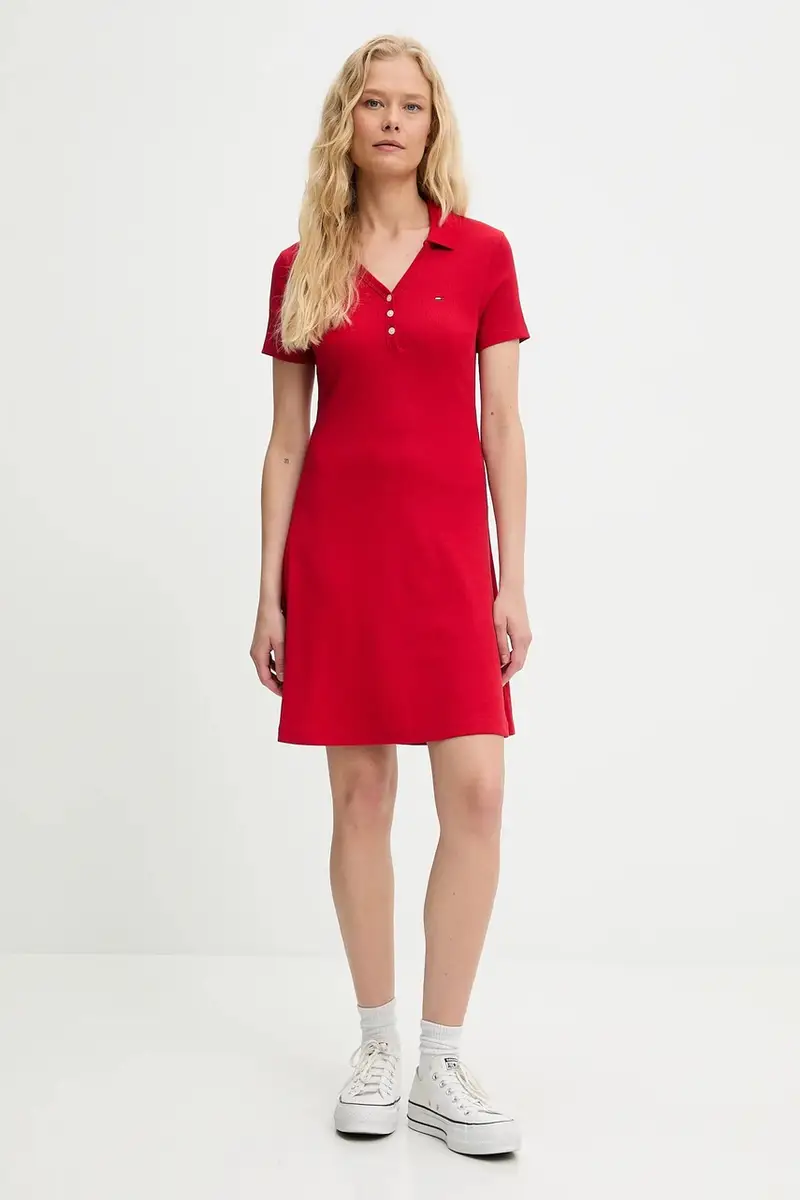 vestito colore rosso DW0DW21172 miniatura 2