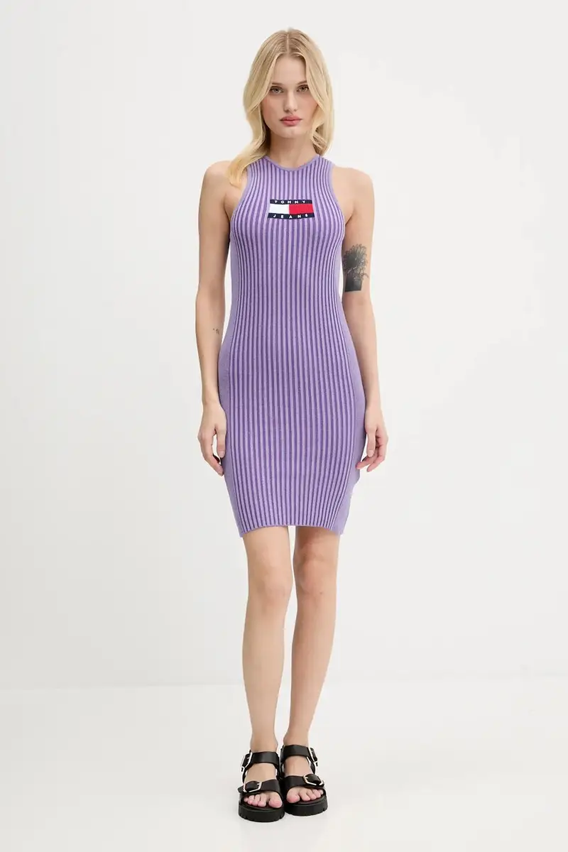 vestito colore violetto DW0DW20877 miniatura 2