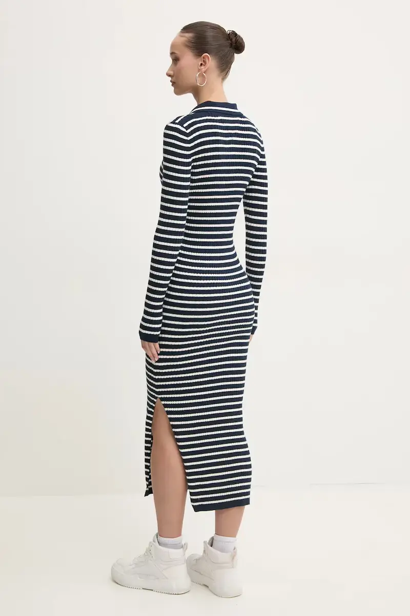 vestito con aggiunta di lana colore blu navy DW0DW19476 miniatura 3