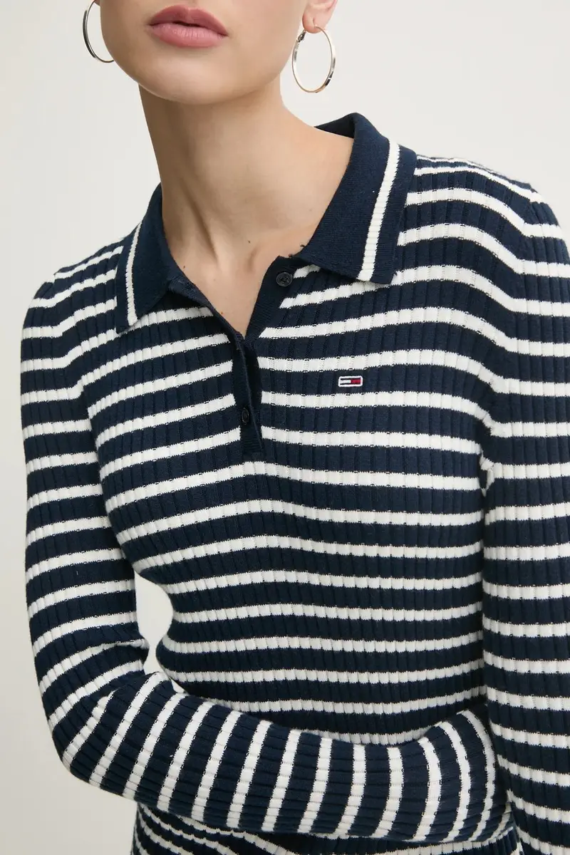 vestito con aggiunta di lana colore blu navy DW0DW19476 miniatura 5