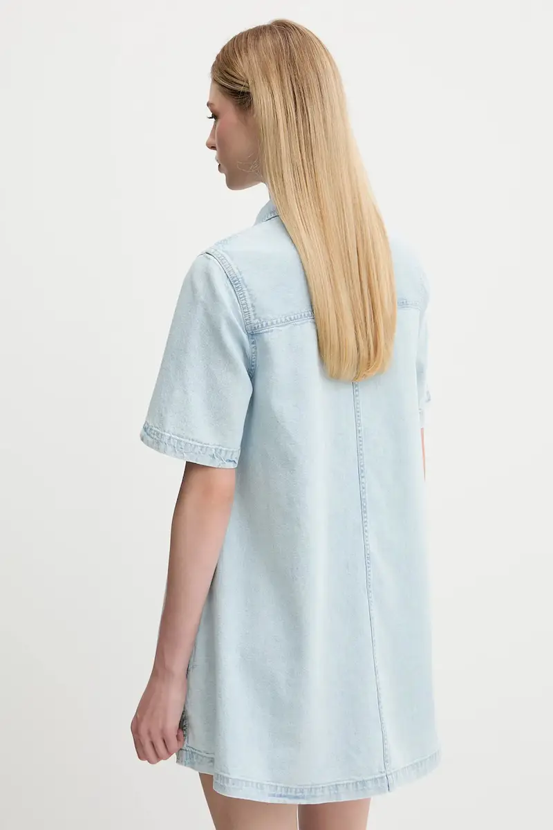 vestito di jeans colore blu DW0DW20519 miniatura 3