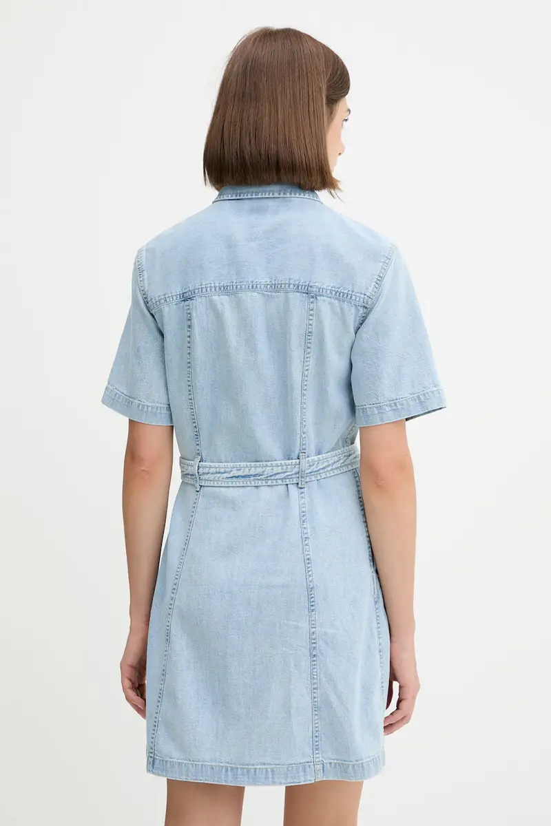 vestito di jeans colore blu DW0DW21168 miniatura 3