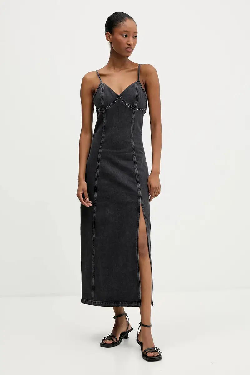 vestito di jeans colore grigio DW0DW21634