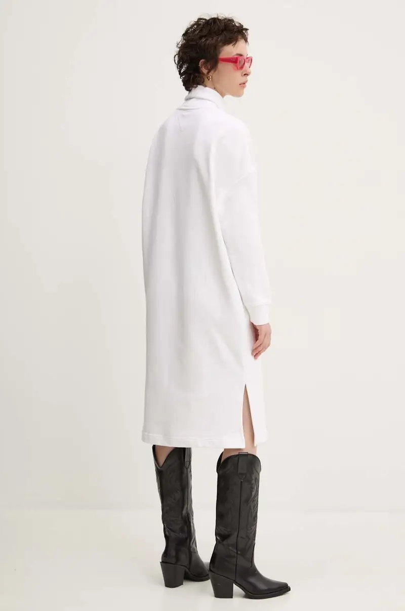 vestito in cotone Bianco miniatura 3