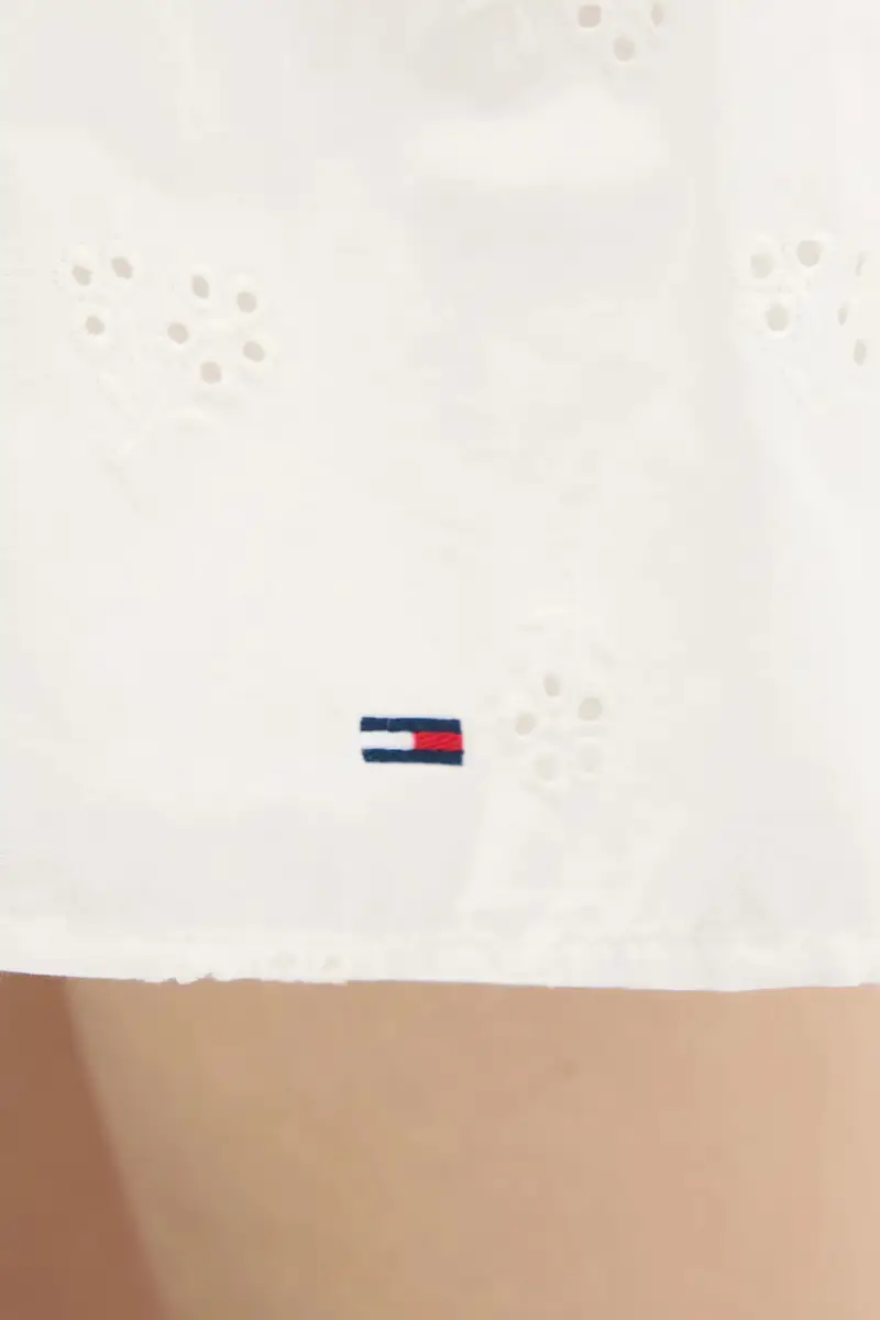 vestito in cotone colore beige DW0DW21165 miniatura 5