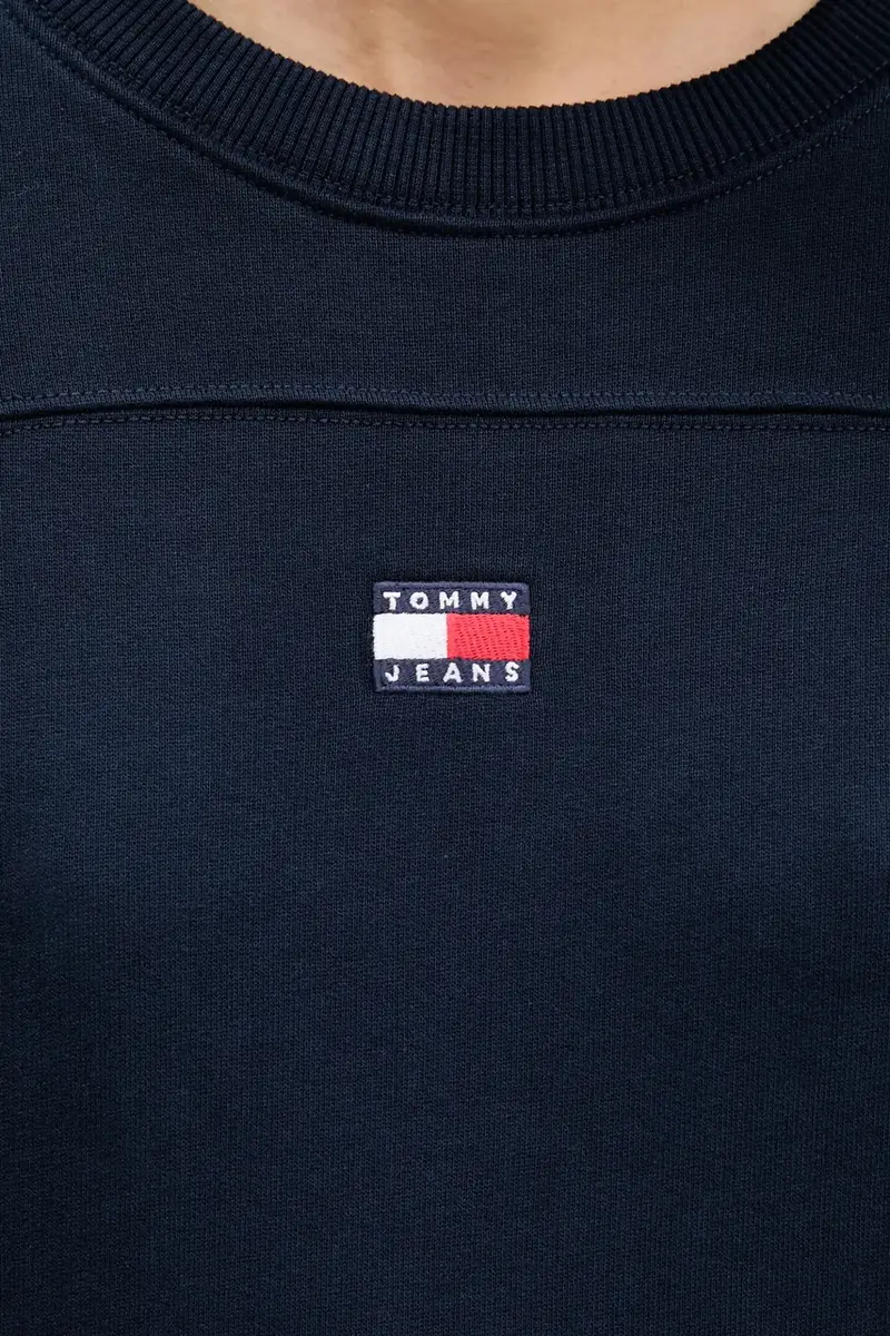 vestito in cotone colore blu navy DW0DW21484 miniatura 5