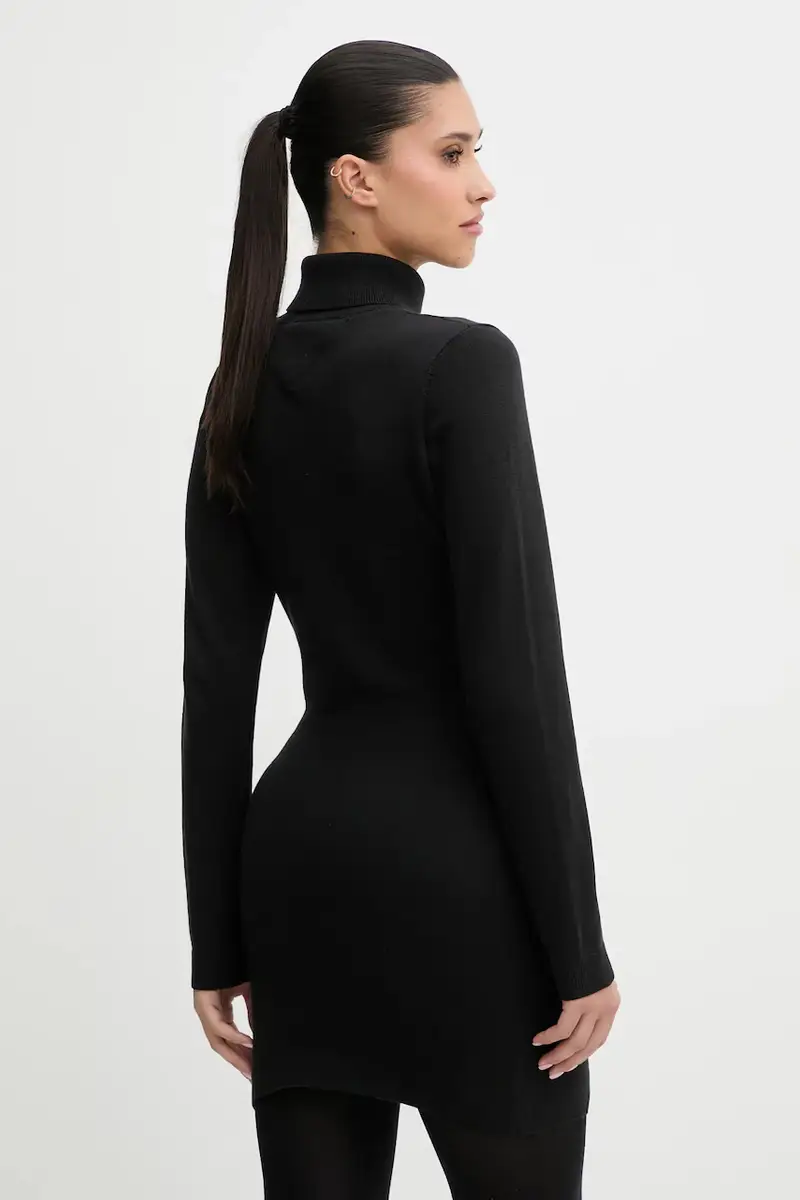 vestito in cotone Nero miniatura 3