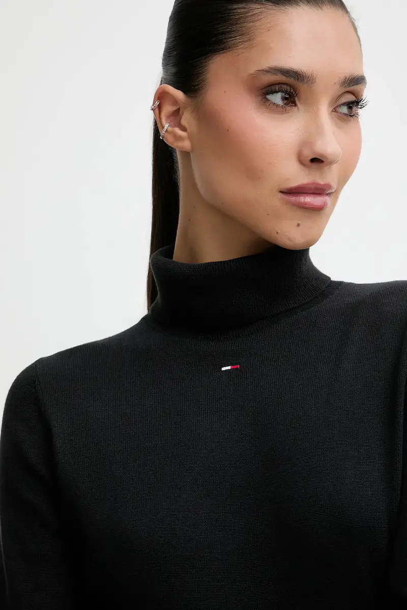 vestito in cotone Nero miniatura 5