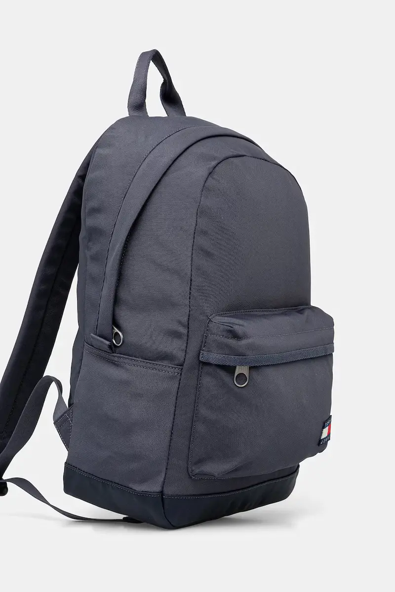 zaino uomo colore blu con applicazione AM0AM13400 miniatura 2