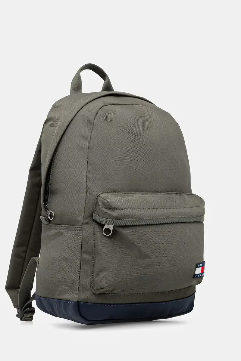 zaino uomo colore verde con applicazione AM0AM13400 miniatura 2