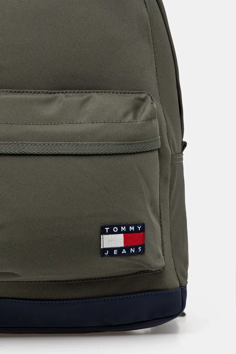 zaino uomo colore verde con applicazione AM0AM13400 miniatura 4